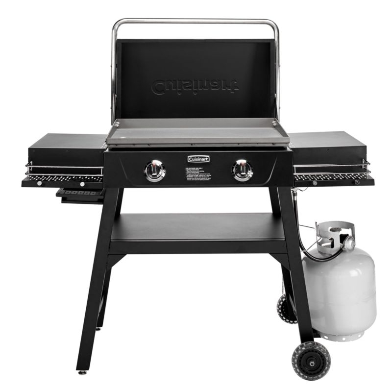 Cuisinart ® 28" Outdoor Griddle with Hood - Image 2