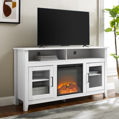 Kohn TV Stand for TVs up to 65" with Electric Fireplace Included - Image 0