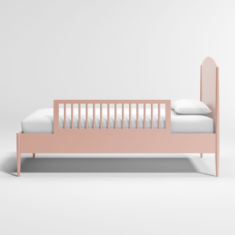 Hampshire Blush Wood Arched Kids Twin Bed - Image 10