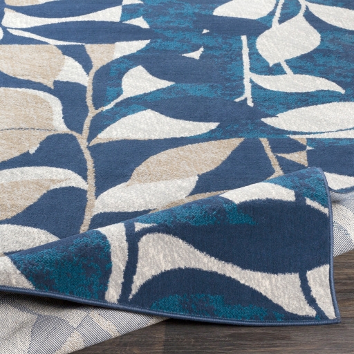 Clairmont Blue Indoor 8'10" x 12'4" Machine Woven Rug - Image 4