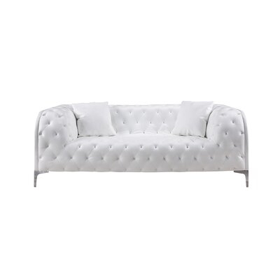 Avenger 74" Rolled Arm Chesterfield Sofa - Image 0