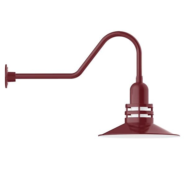 Olive Outdoor Gooseneck Wall Sconce - Image 0