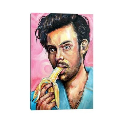 Harry Styles by Forrest Stuart - Wrapped Canvas Painting - Image 0