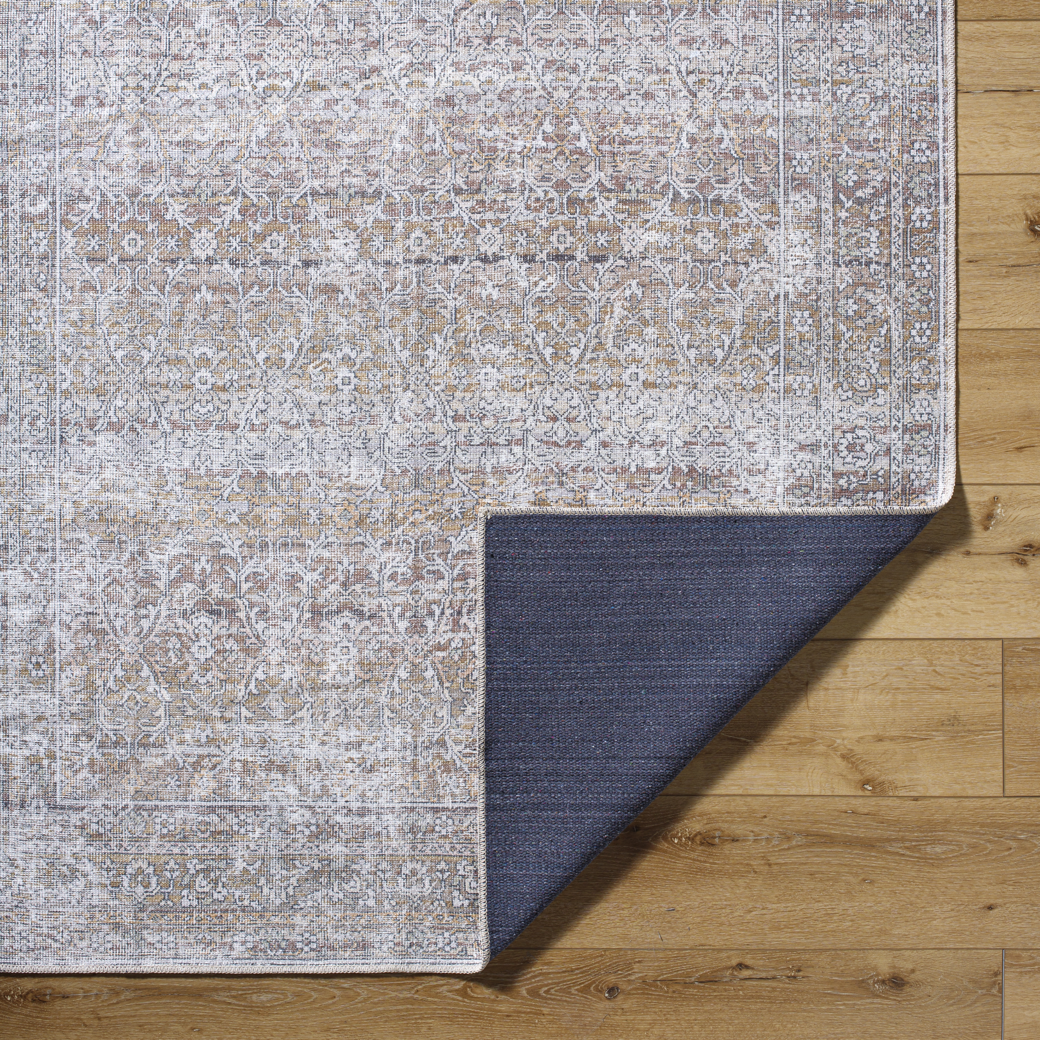 Livabliss Rainier Gray Indoor 5'3" x 7'3" Machine Woven Rug - Image 4