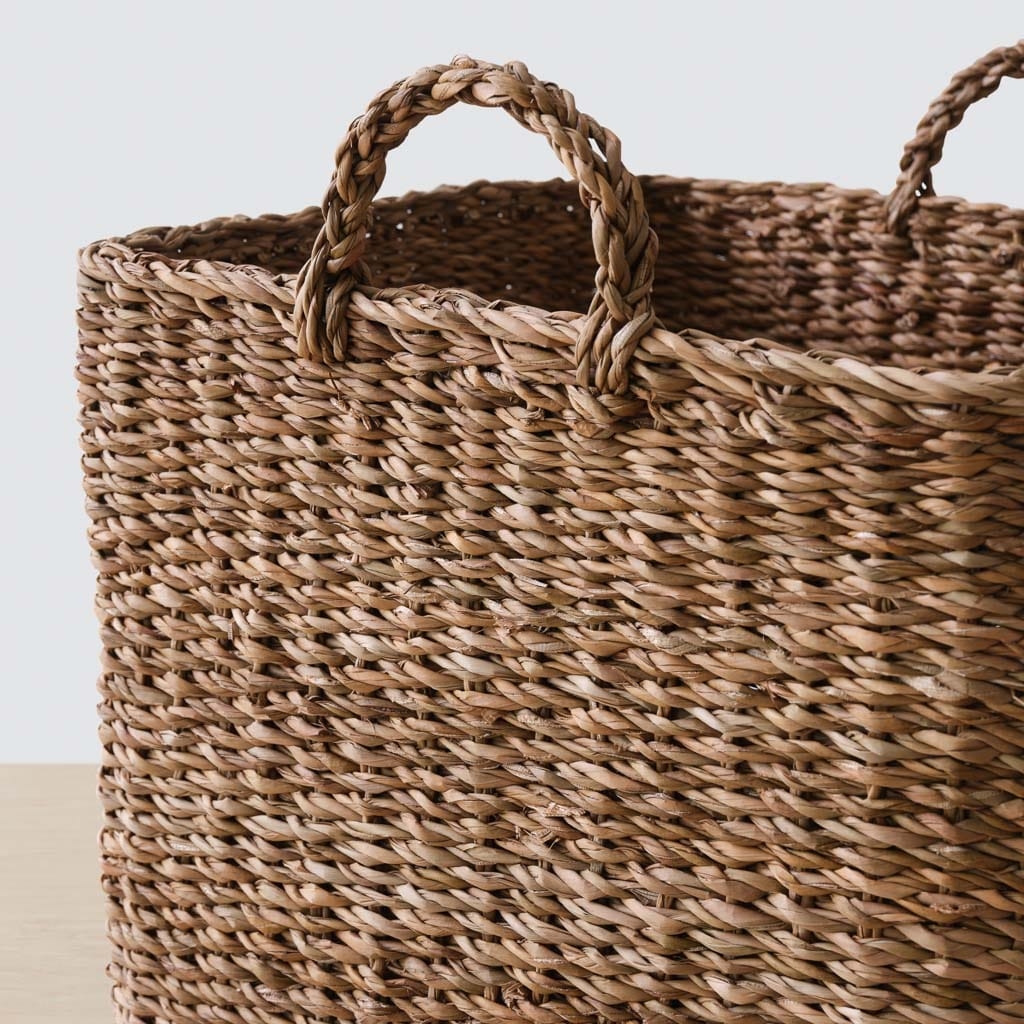 The Citizenry Padma Square Storage Baskets | Small | Tan - Image 8