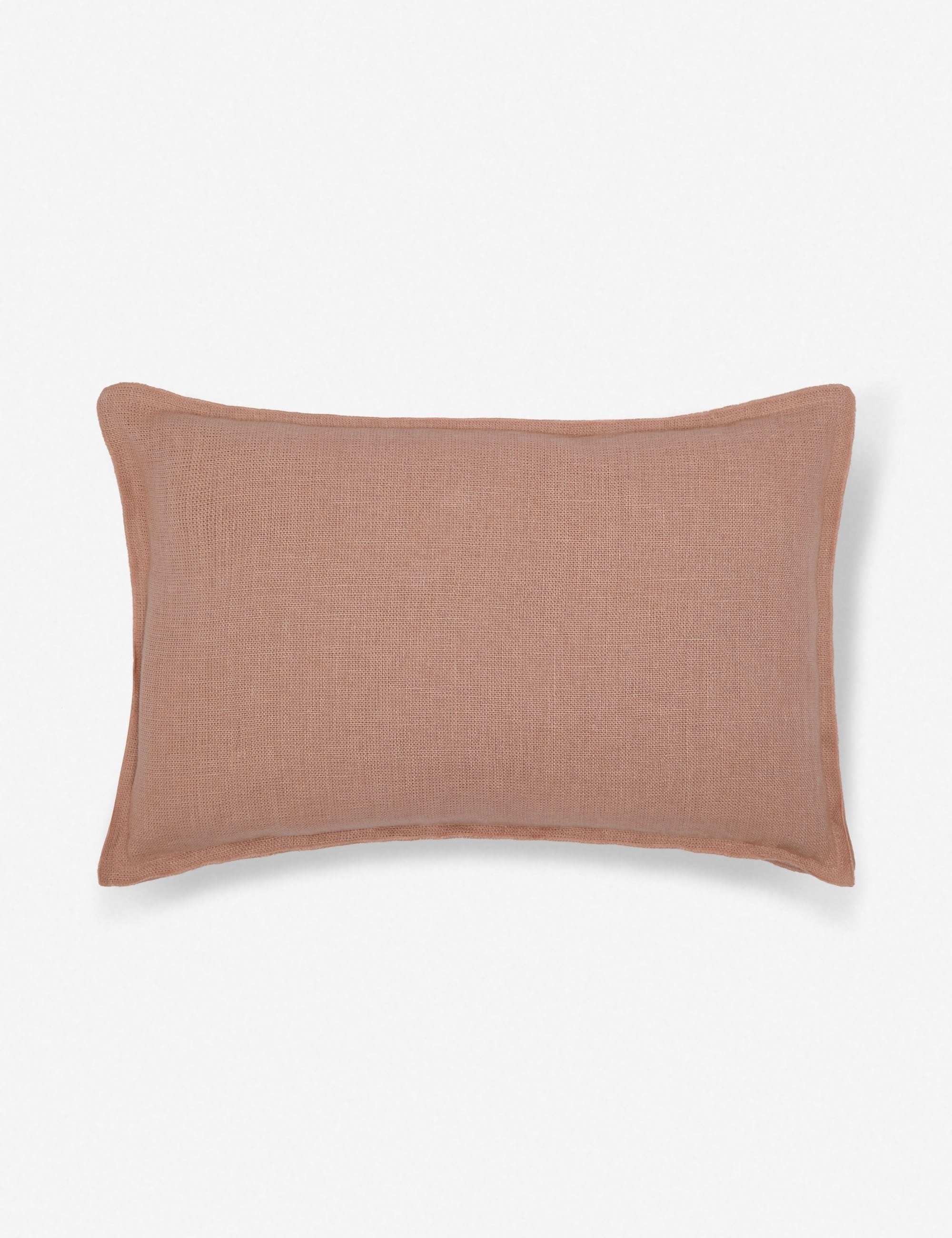 Arlo Linen Pillow - Aubergine / 13" x 20" - Image 74