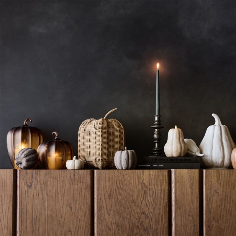 Harvest Large Ceramic Pumpkin - Image 1