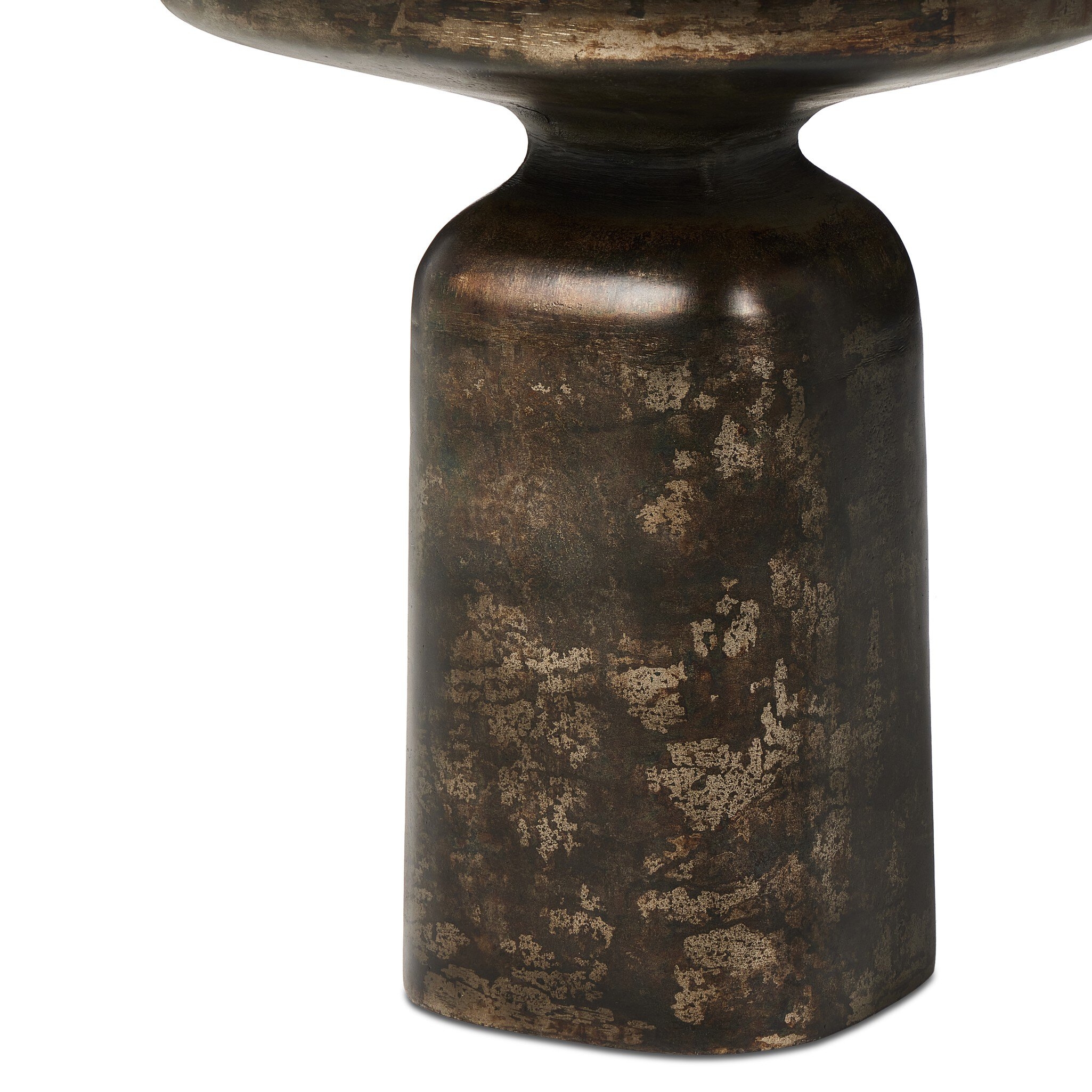Odessa End Table - Distressed Bronze - Image 9