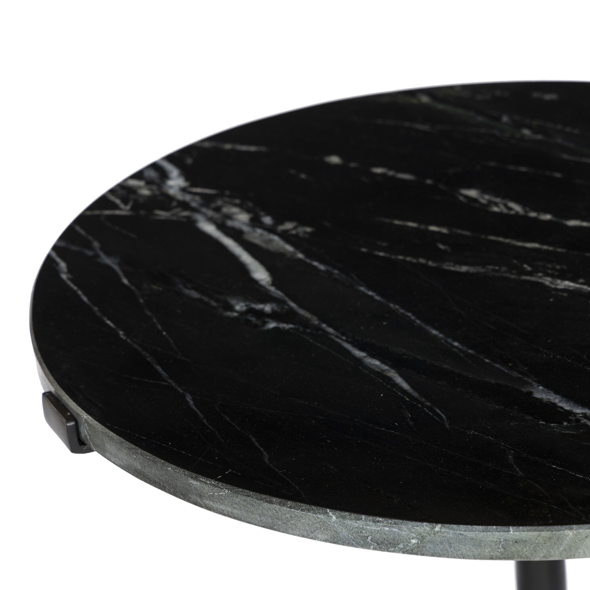 Sophie End Table - Black Marble - Image 9