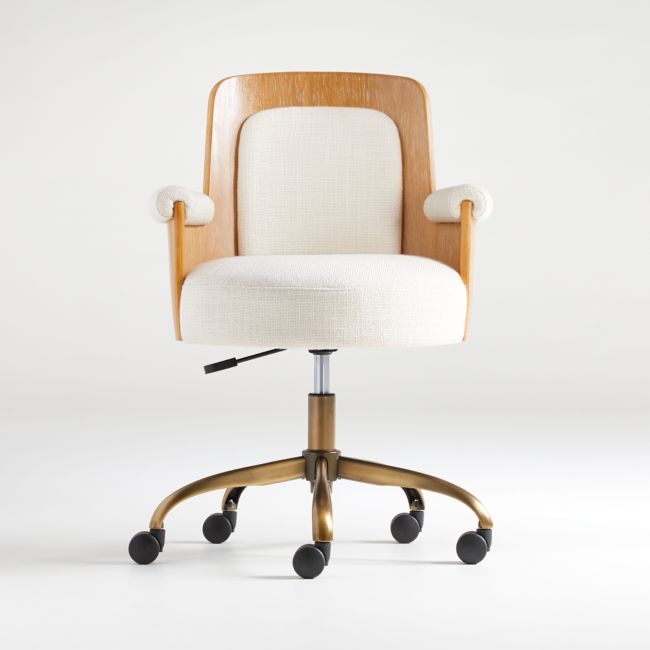 Roan Wood Office Chair - Image 0