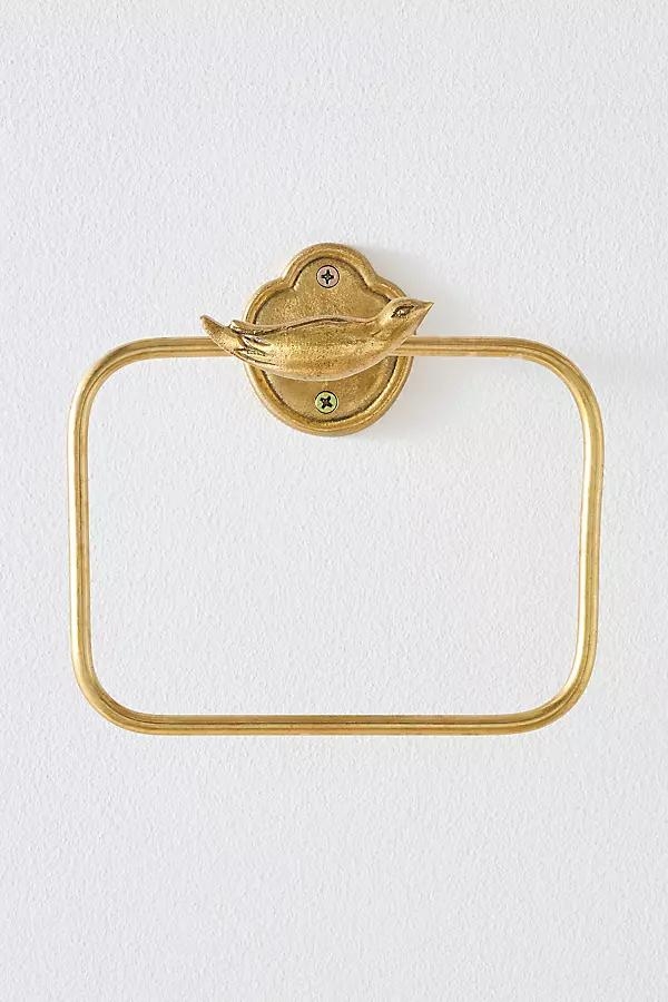 Verne Bird Towel Ring - Image 0
