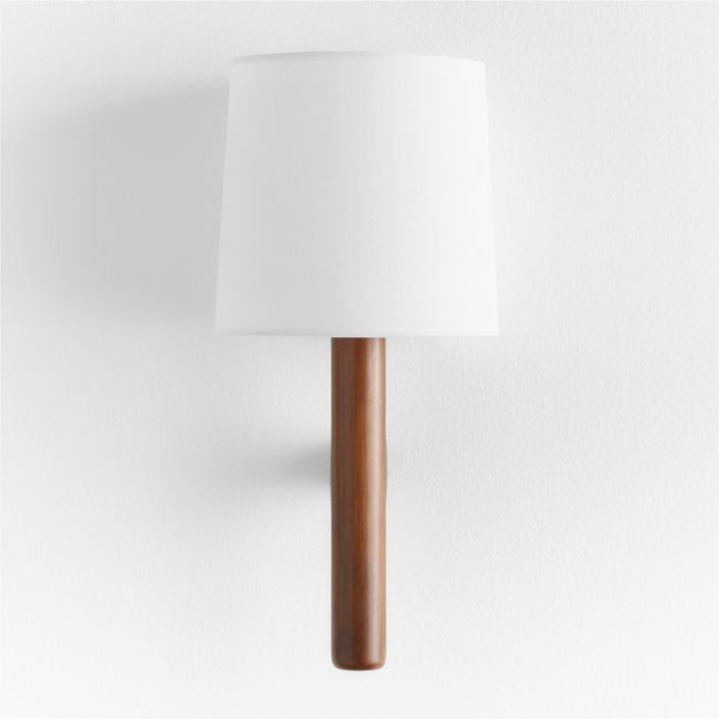 Lockeland Walnut Wood Sconce Light - Image 0