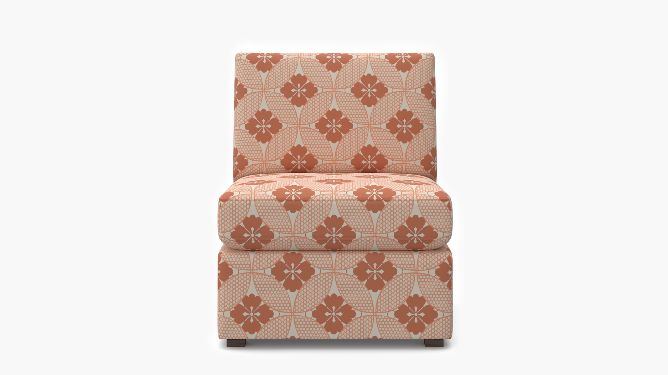 Grande Slipper Chair, Coral Solaire - Image 0