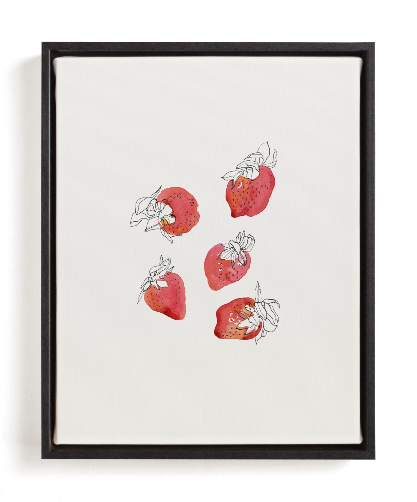 Strawberries Open Edition Fine Art Print - Image 0