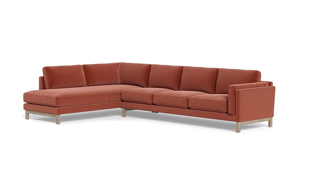 Gaby 4-Seat Sectional with Left Bumper - Image 2