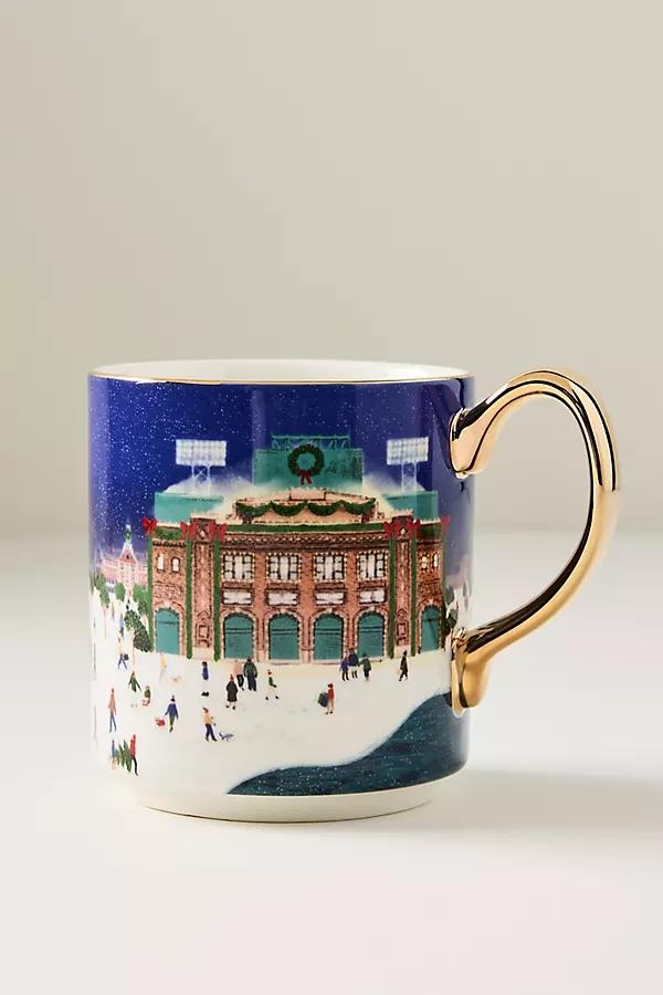 Holiday in the City Stoneware Mug - Image 0