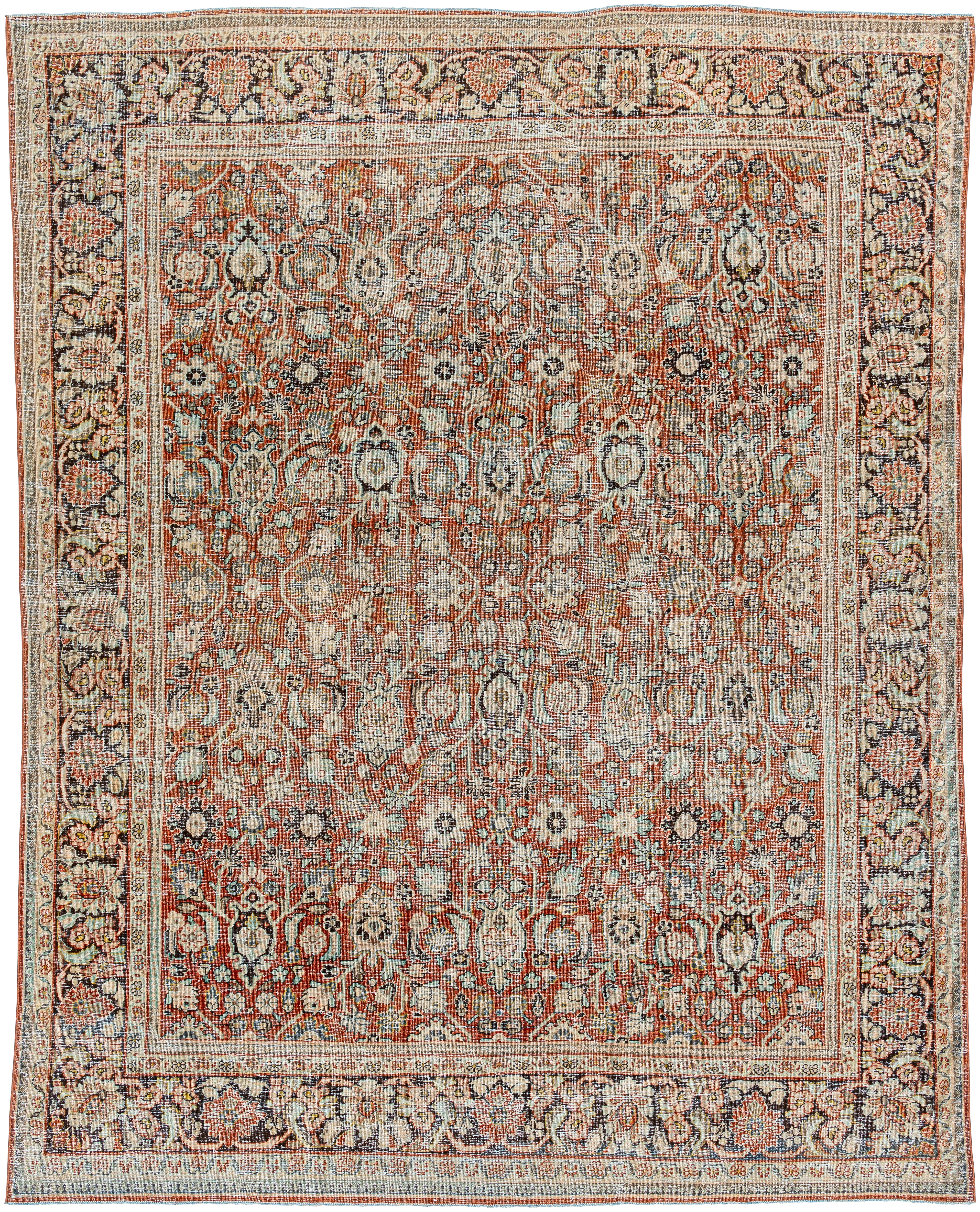 Singular Brown Indoor 8'1" x 11'2" Handmade Rug - Image 0