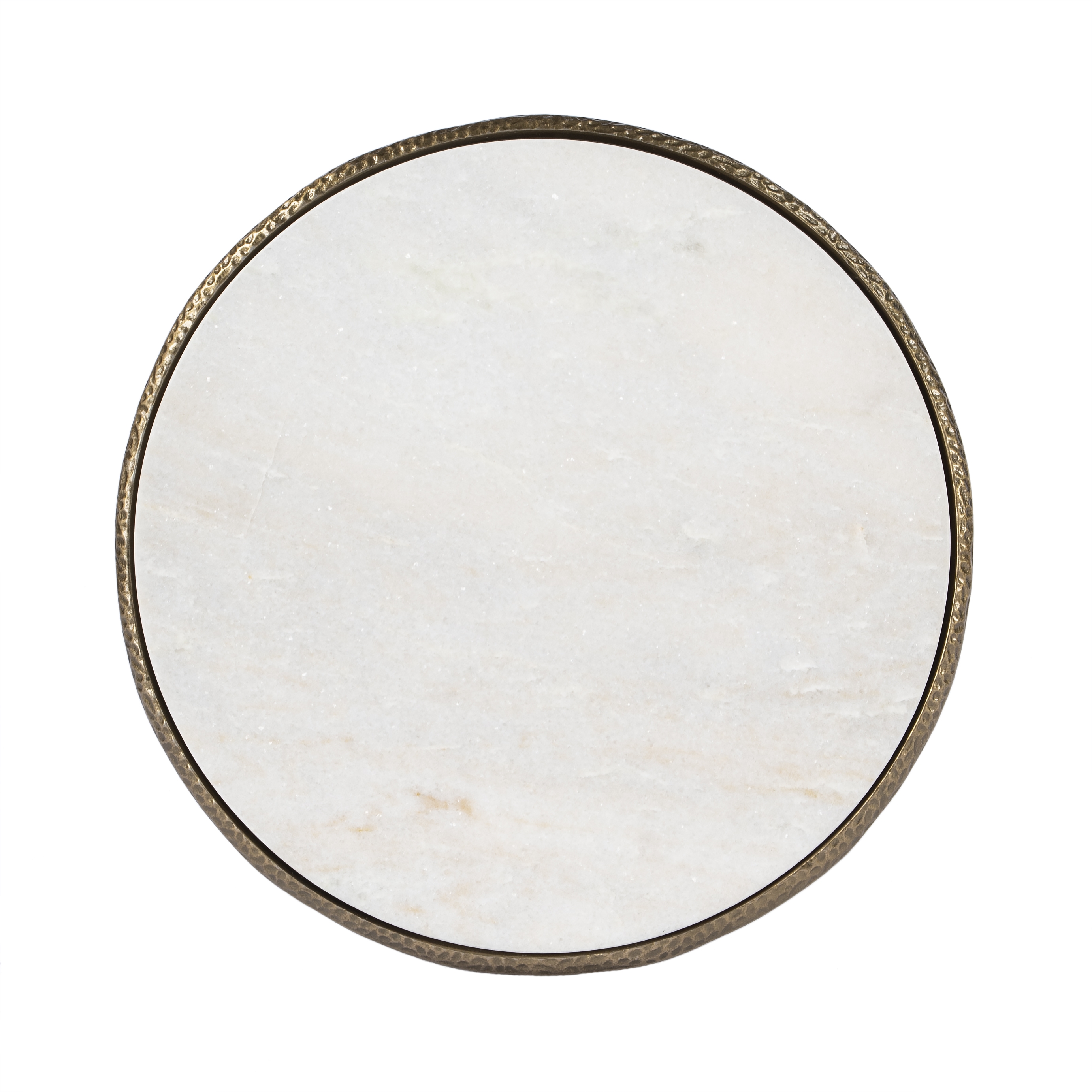Switlania Metal & Marble Side Table - Image 3