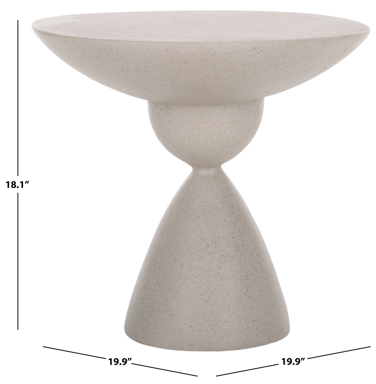 Atley Accent Table - Grey - Safavieh - Image 6
