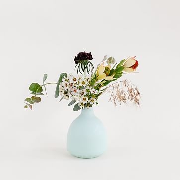 Paper + Clay Mod Bud Vase, Mint - Image 0