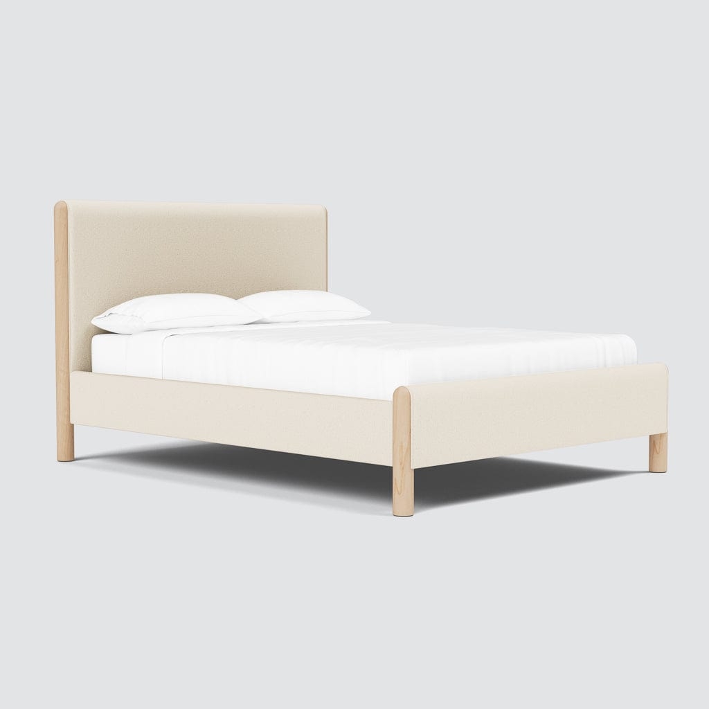 The Citizenry Laurel Bed with Low Footboard | Full | Brown - Image 0