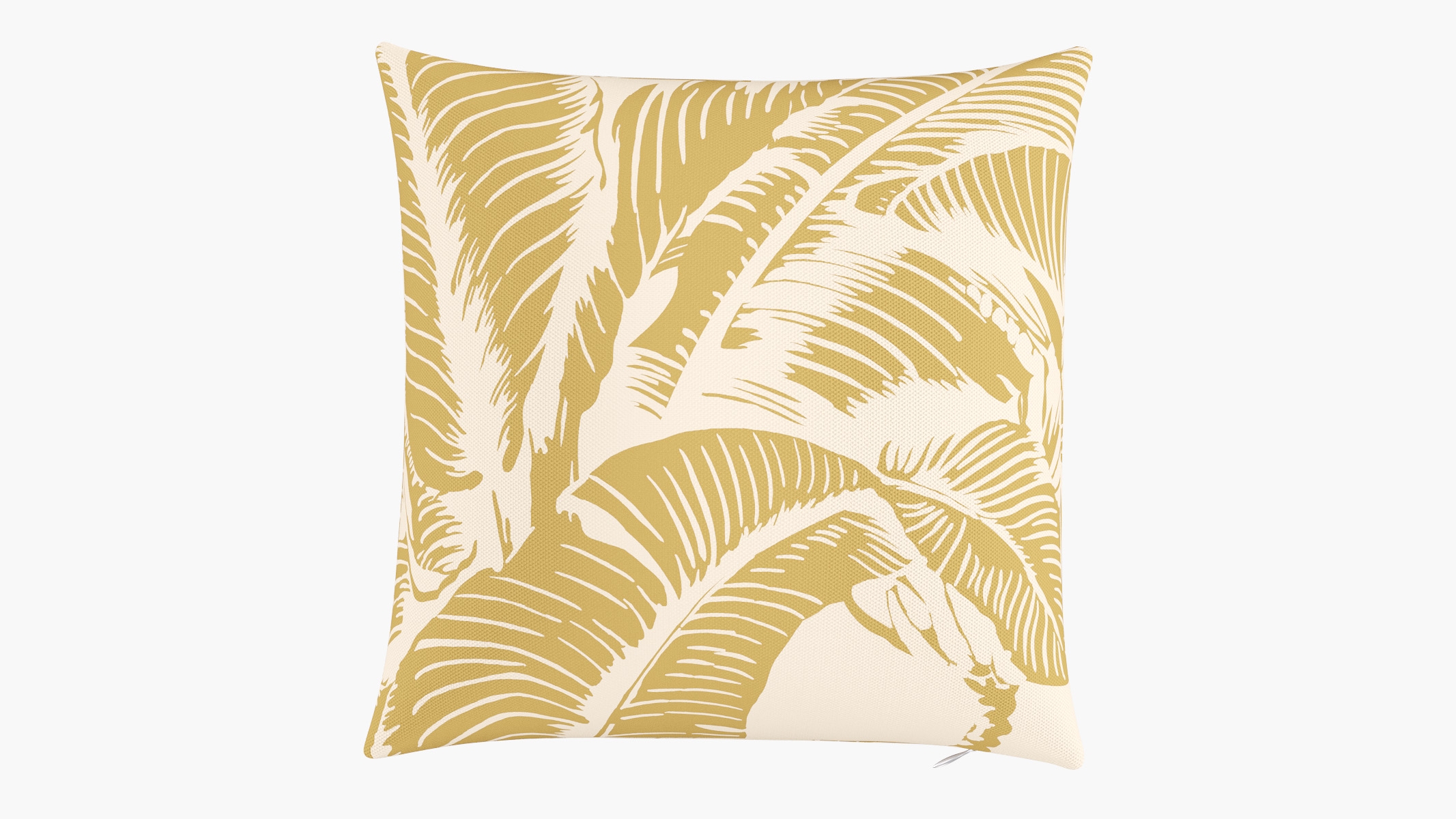 Throw Pillow Cover 18", Ochre Martinique® Encore, 18" x 18" - Image 0