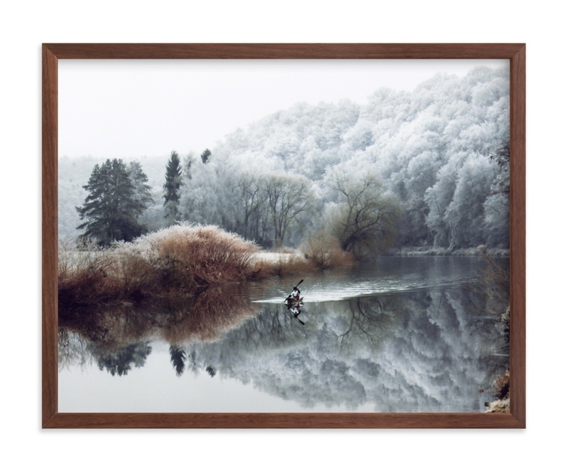 Winter Kayak Limited Edition Fine Art Print 1 - Image 0