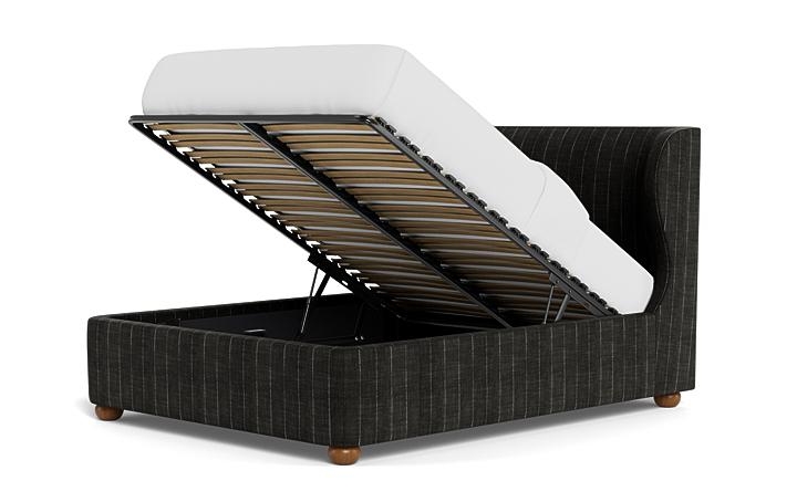 Maxwell Upholstered Bed with Storage Option - Image 2