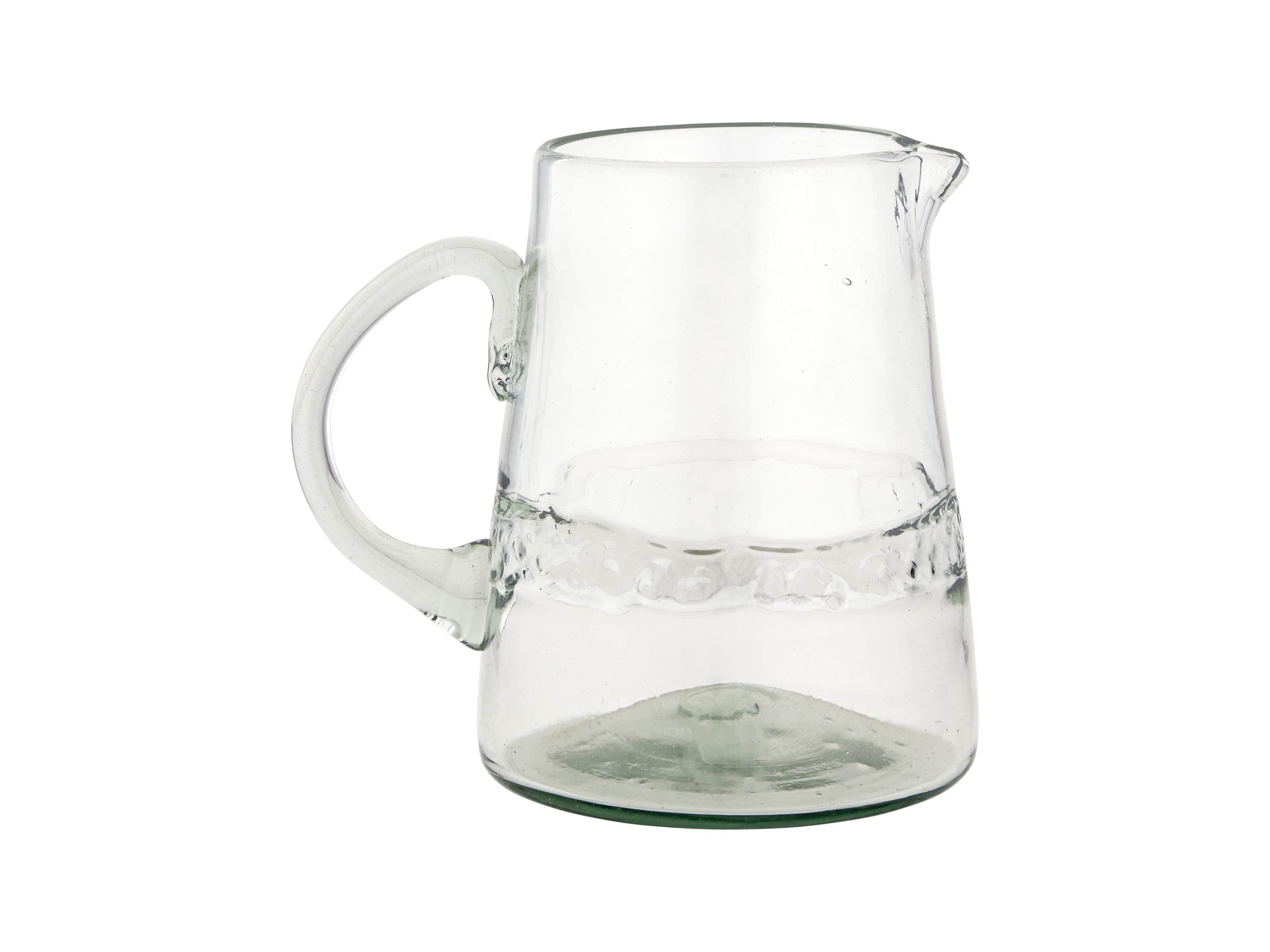 Ribbon Pitcher in Glass Transparent - Image 0