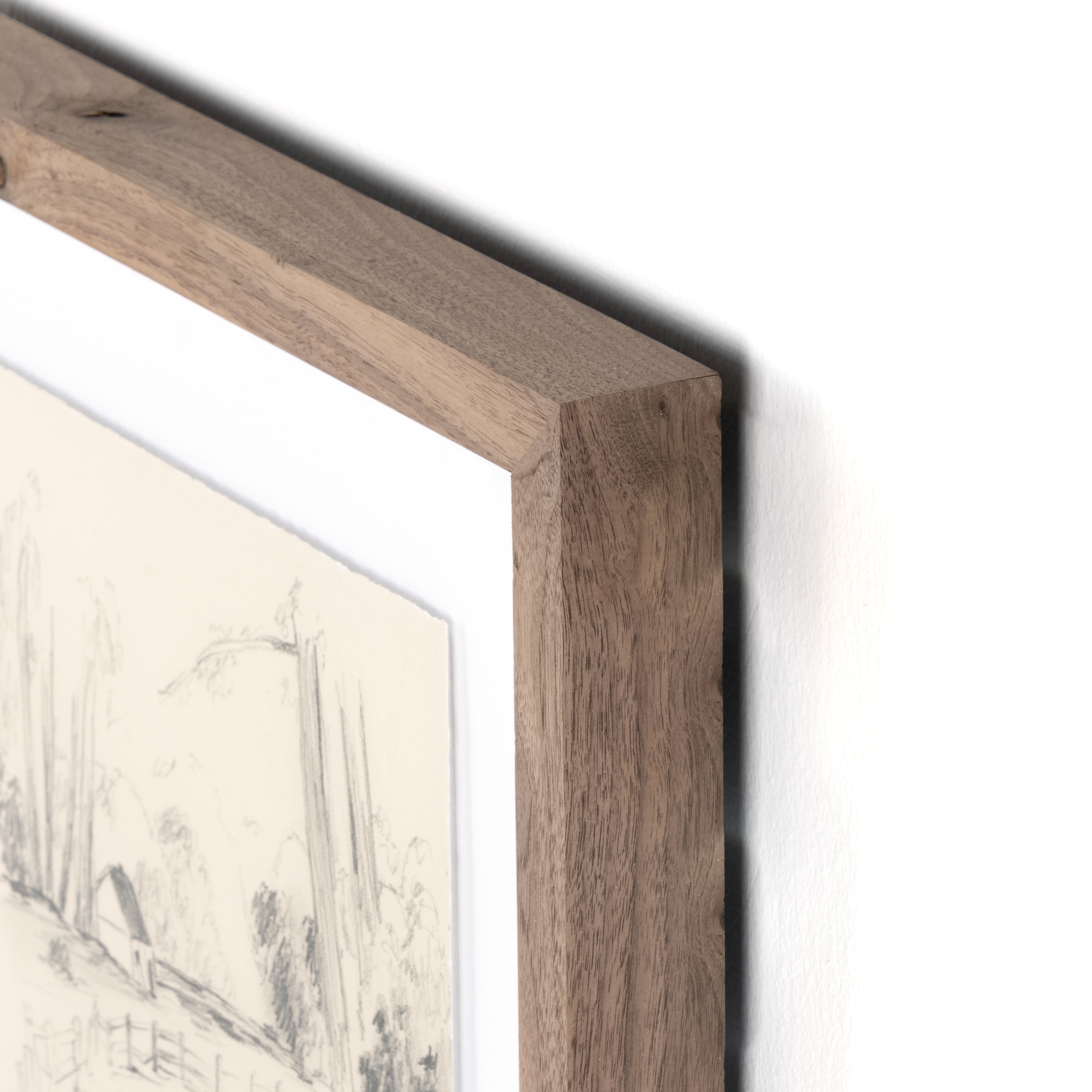 In The Country I by Shaina Page - Rustic 1.5 Walnut - Image 2