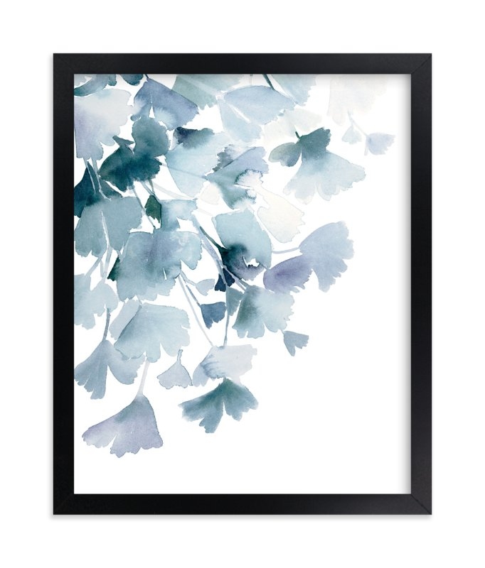 Blue Ginkgo Limited Edition Fine Art Print 1 - Image 0