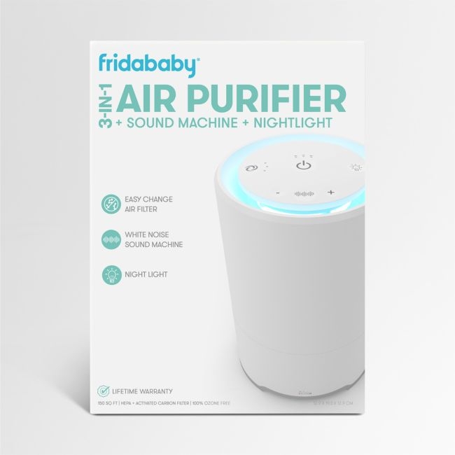 Fridababy® 3-in-1 Baby Air Purifier, Sound Machine and Nightlight - Image 0