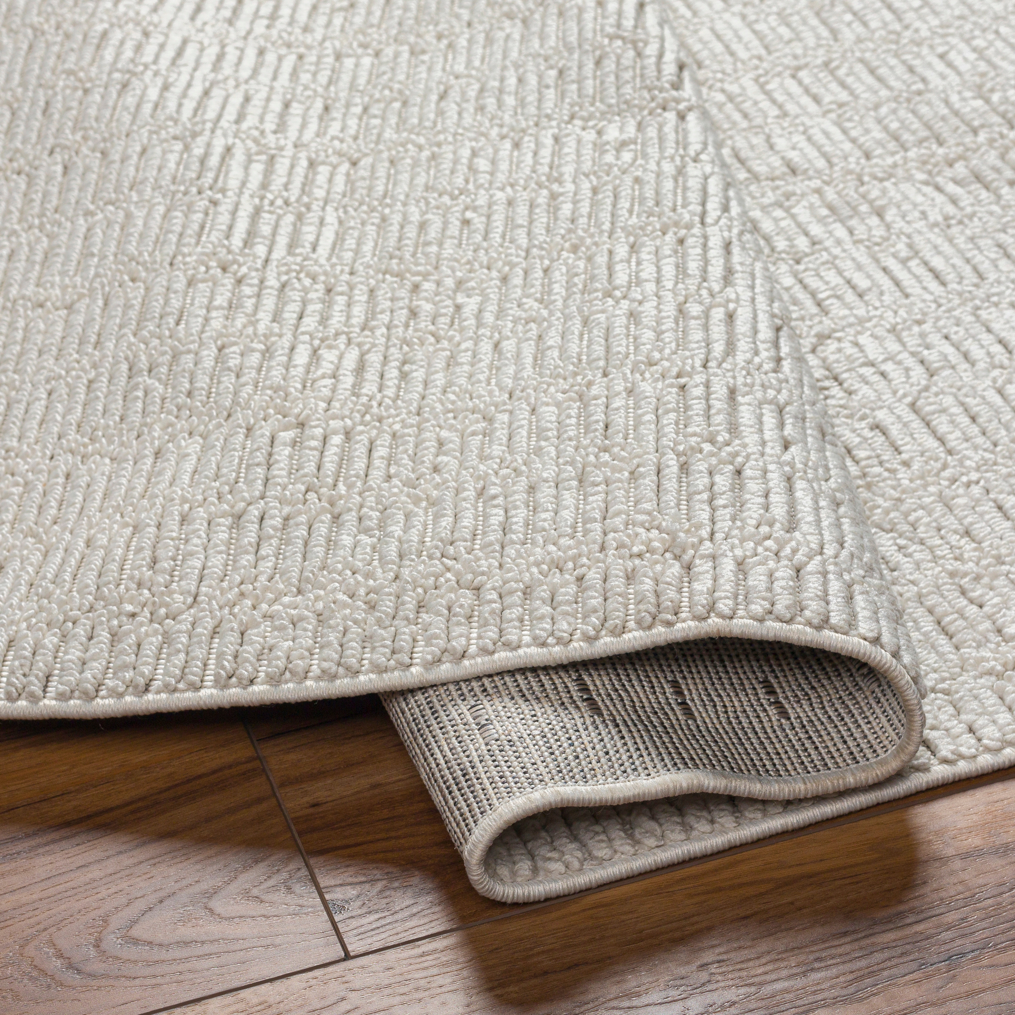 Finland Beige Indoor 9'2" x 12' Machine Woven Rug - Image 4