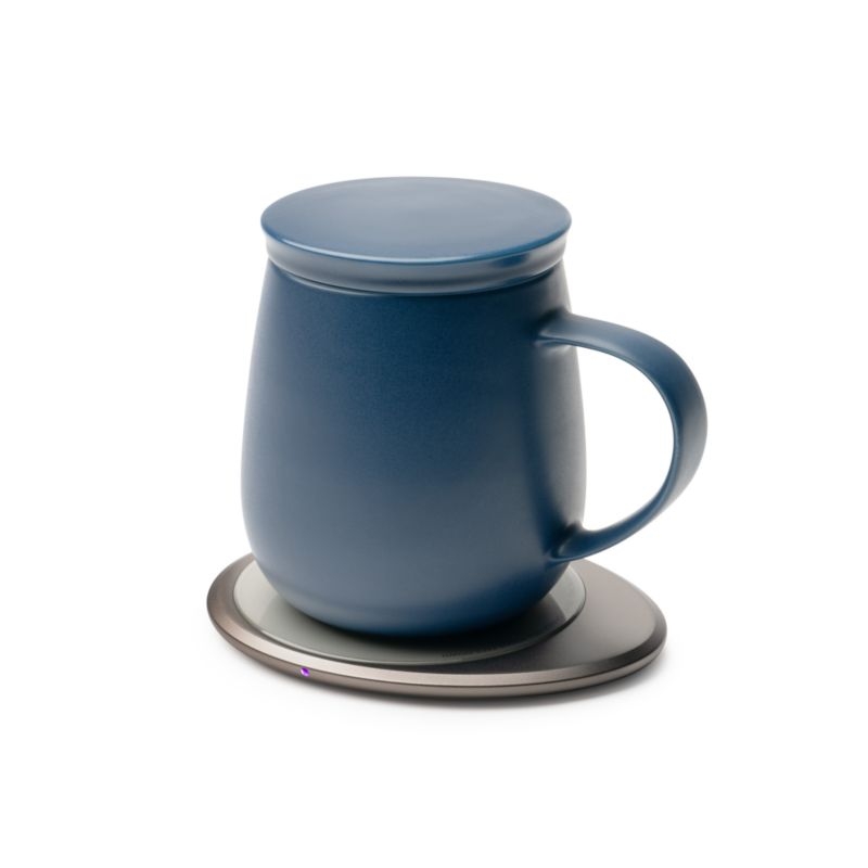 Ohom Ui 3 Deep Navy Heated Coffee Mug - Image 2