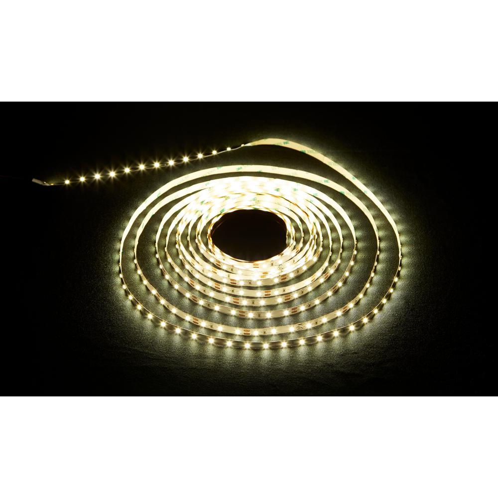Commercial Electric 20 ft. Indoor LED Soft White Tape Light - Image 0