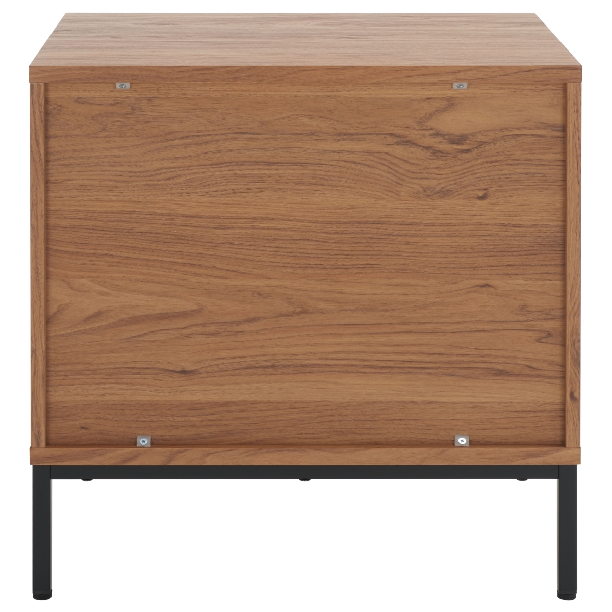 Lylia 2 Drawer Nightstand - Oak / Black - Safavieh - Image 8
