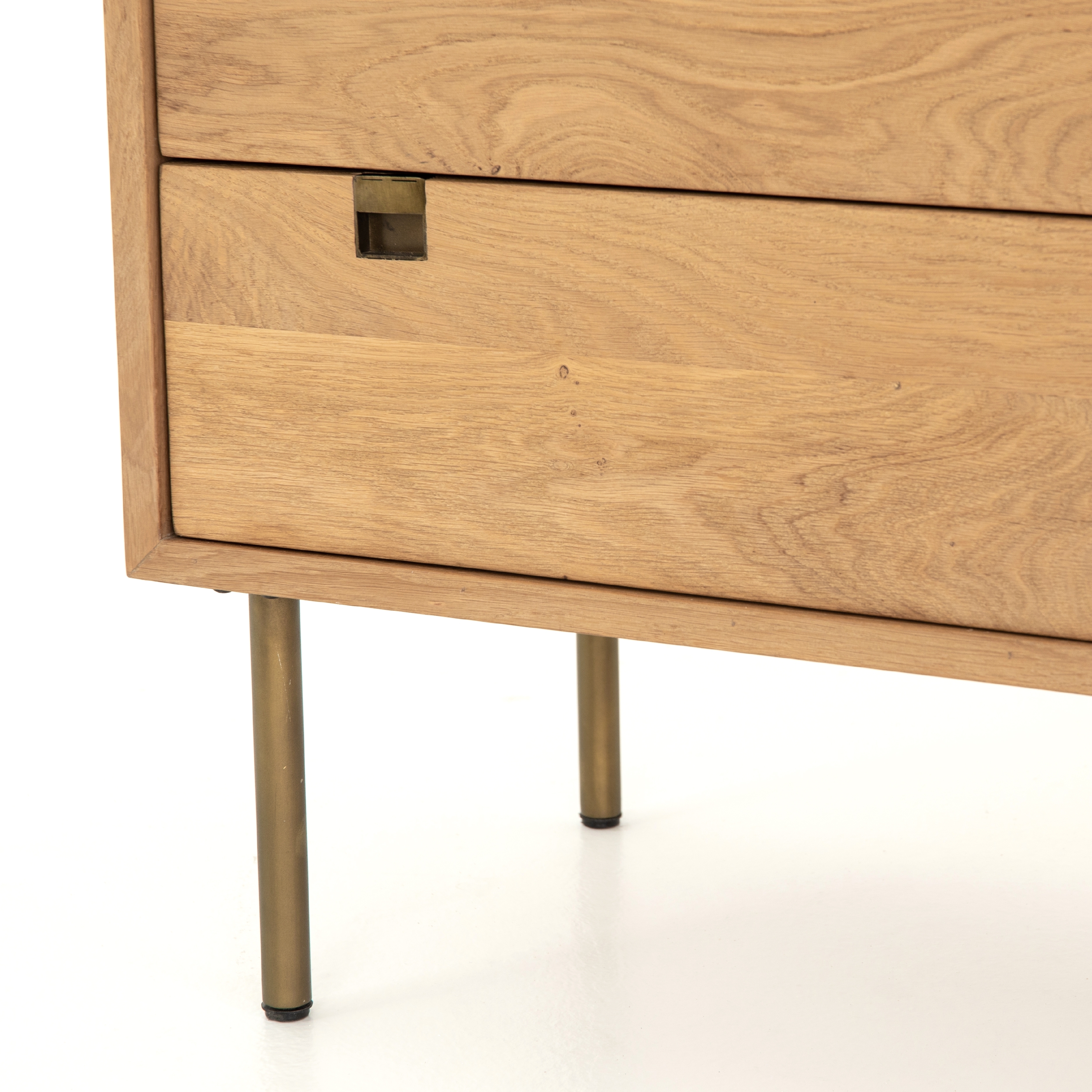 Carlisle 5 Drawer Dresser-Natural Oak - Image 1