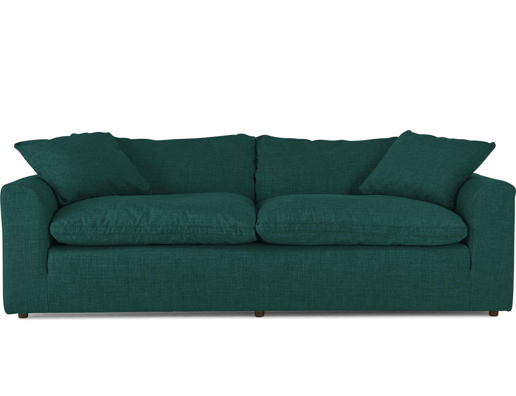 Blue Bryant Mid Century Modern Sofa - Prime Peacock - Image 0