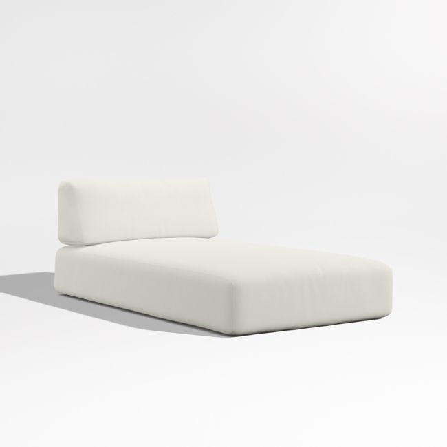 Mallorca Canvas Natural Sunbrella ® Outdoor Chaise Lounge Cushion - Image 0