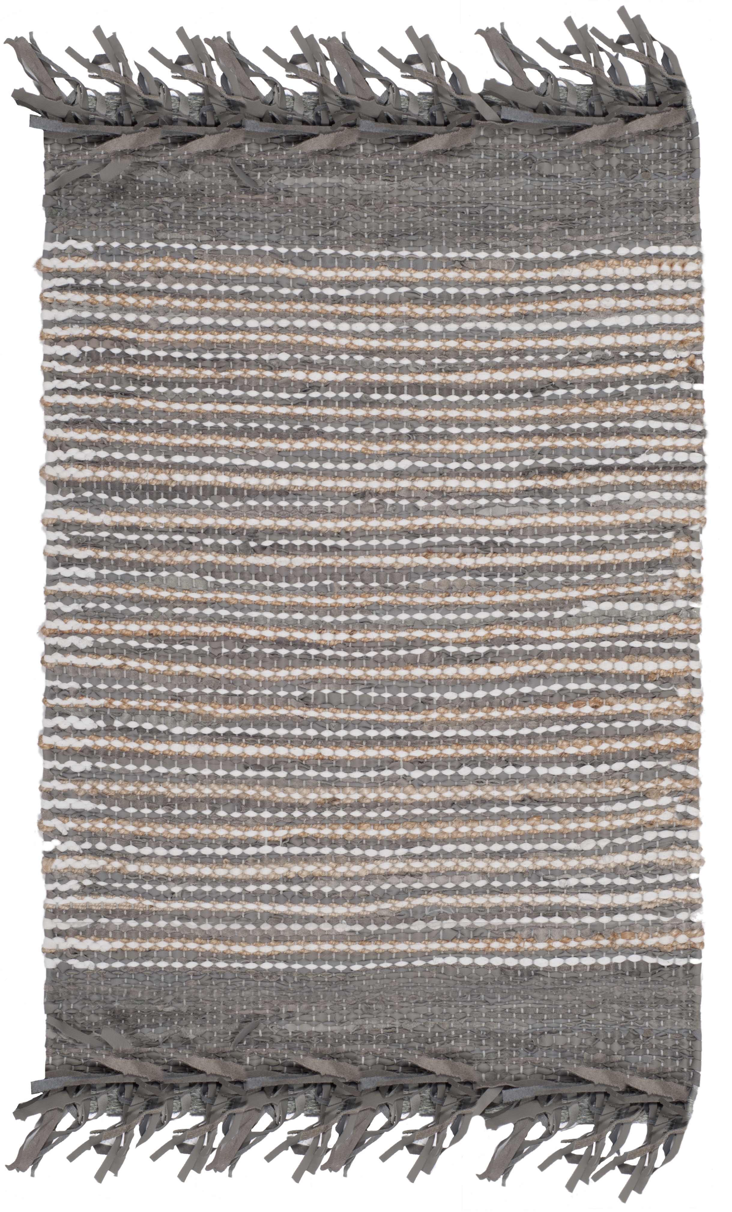 Arlo Home Hand Woven Area Rug, VTL373A, Grey/Multi,  8' X 10' - Image 0