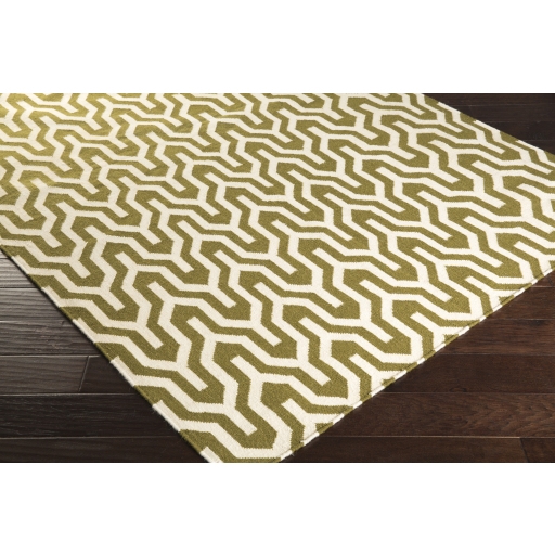 Fallon Beige Indoor 2' x 3' Handmade Rug - Image 1