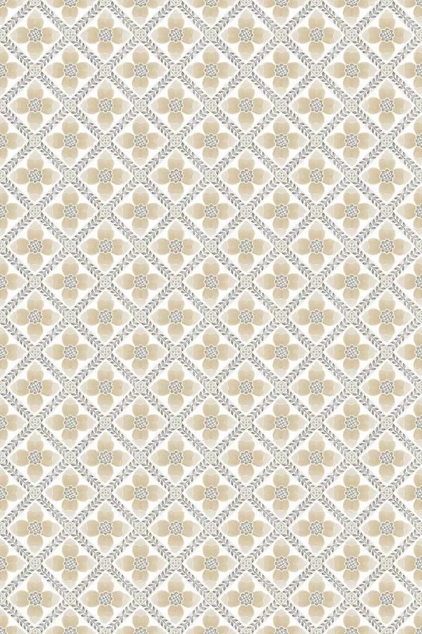 Mimi Quilted Floral Wallpaper - Image 0