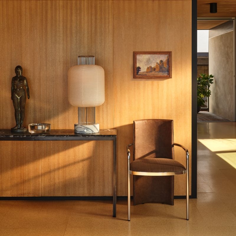 Cartouche Glass and Stainless Steel Catchall Dish by Kravitz Design - Image 3