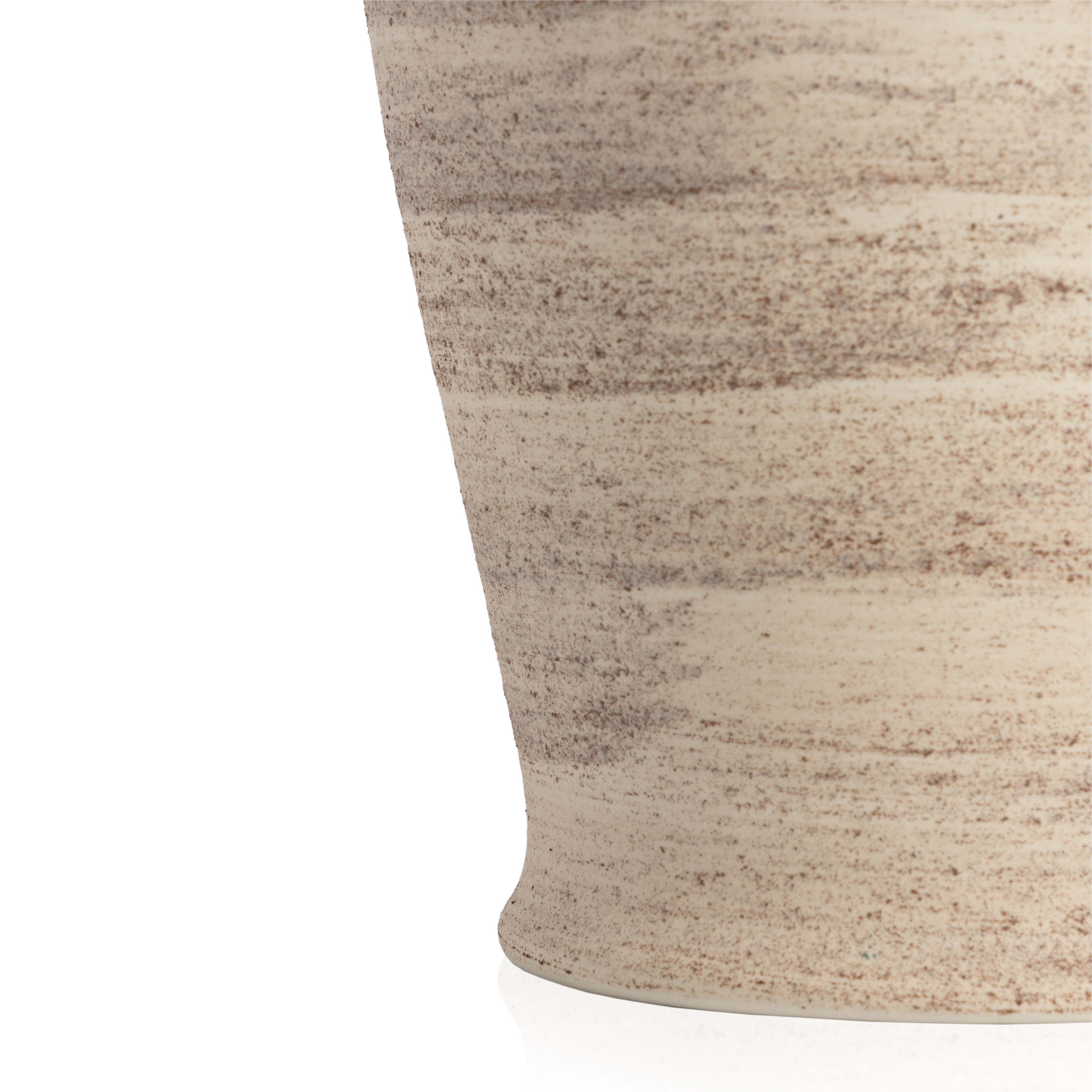 Arabella Jar With Lid-Distressed Cream - Image 2