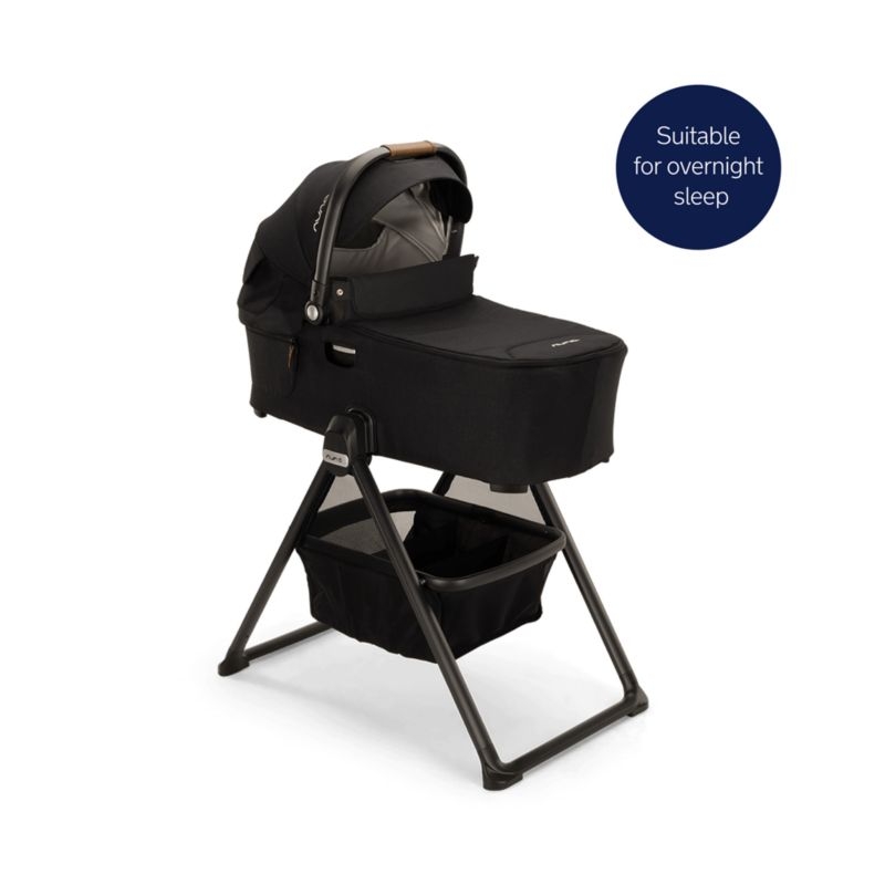 Nuna ® DEMI ™ next Black Caviar Baby Bassinet with Stand - Image 3