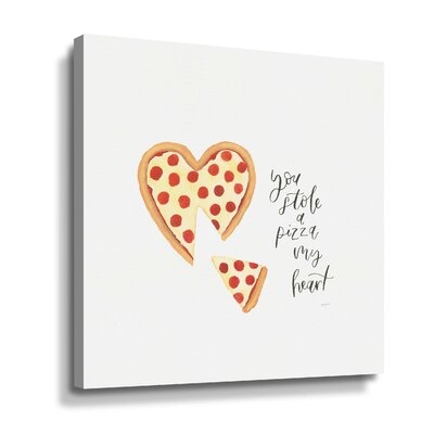 Pizza Love - Wrapped Canvas Graphic Art - Image 0