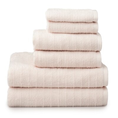 Iva 6 Piece 100% Cotton Towel Set - Image 0