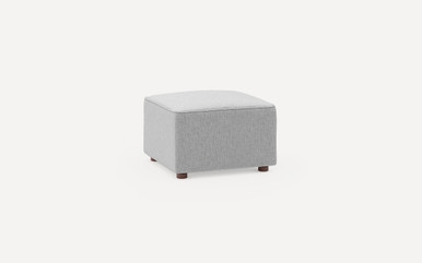 Burrow Mambo Ottoman, Leg Finish: WalnutLegs - Image 1