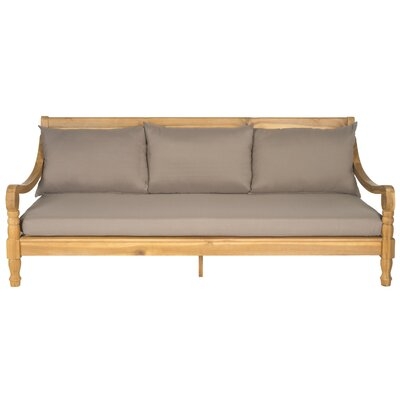 Roush Teak Patio Daybed with Cushions - Image 0