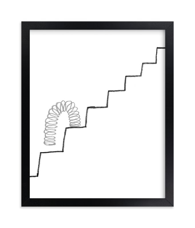 Slinky On The Stairs Limited Edition Fine Art Print 1 - Image 0
